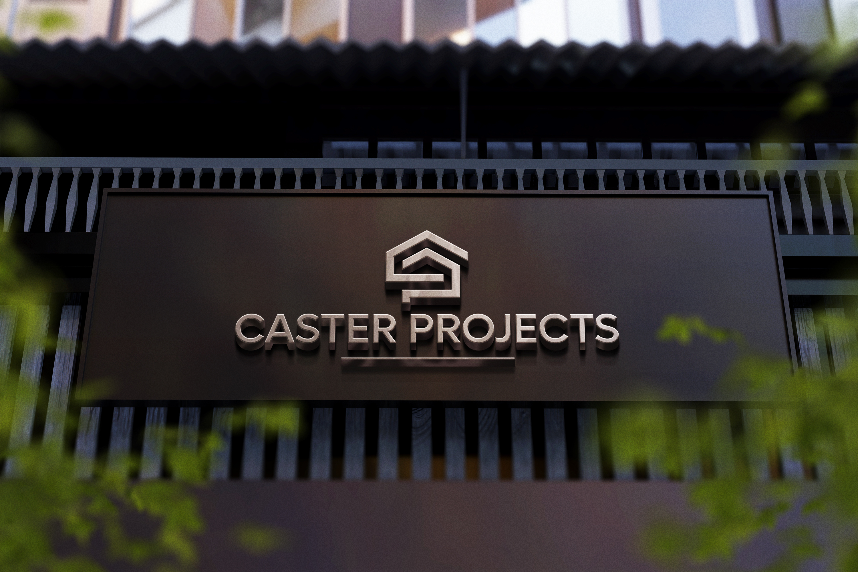 Caster Projects, logo, design