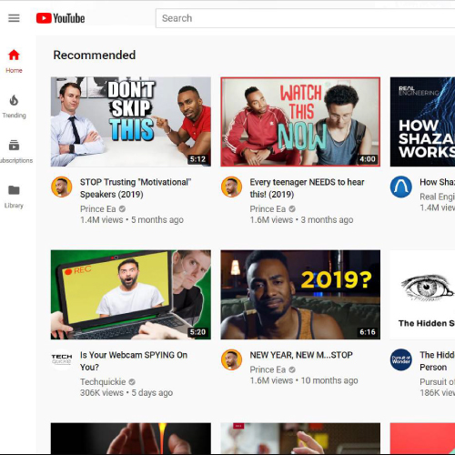 YouTube, advertising
